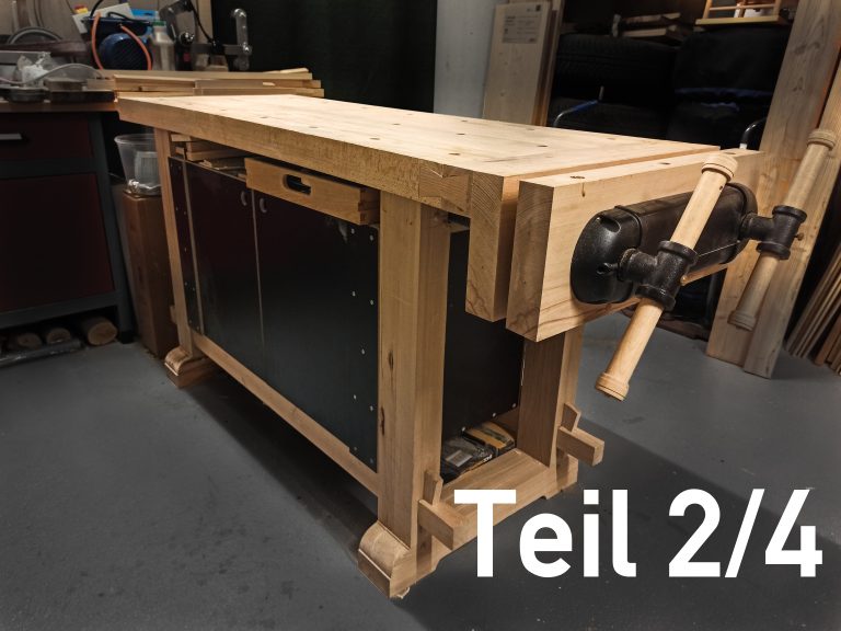 Hobelbank mit Veritas Zange