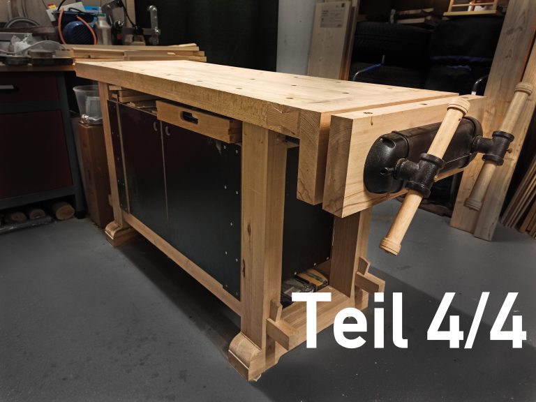 Hobelbank mit Veritas Zange