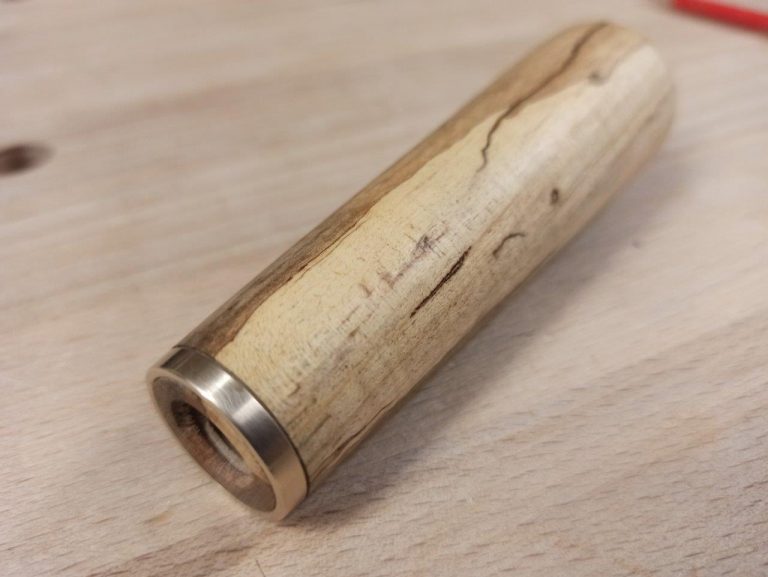 Griff la Pavoni gedrechselt