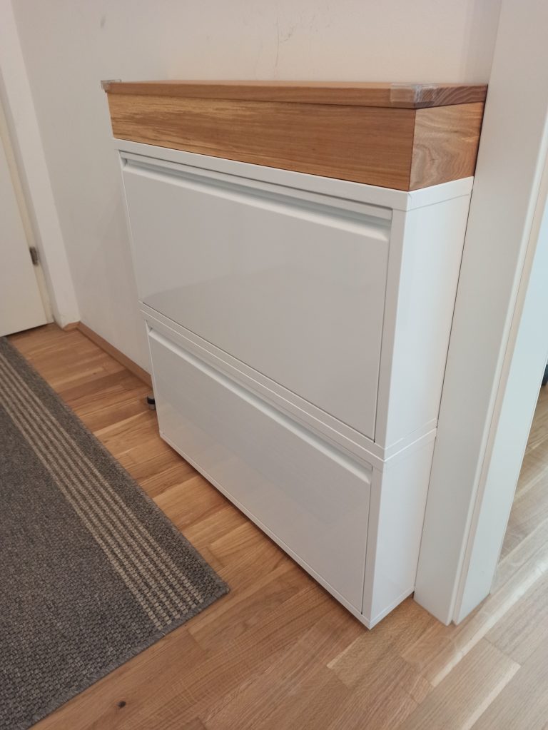 Schuhschrank_aufsatz_schluesselkasten_ruester_ulme_schuhkasten_Schuhschrank mit Schlüsselkasten Aufstaz