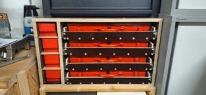 Schraubenregal Werkstattordnung Auszüge Schubladen